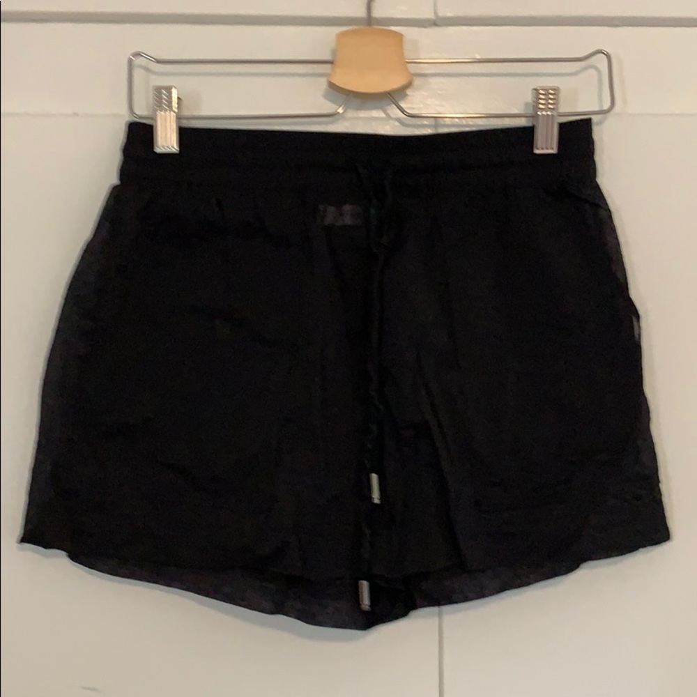 Black shorts